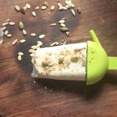 A picture of Malai Kulfi!  Freeze the joy!.