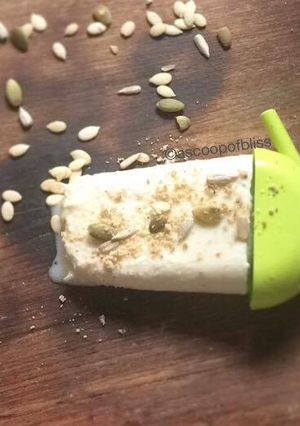 A picture of Malai Kulfi! Freeze the joy!.