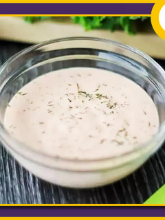 عکسی از دستور سس رنچ