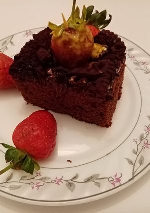 O poză a rețetei Brownie crocant.