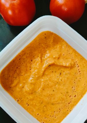 टोमेटो दाल चटनी(TOMATO DAAL CHUTNEY RECIPE IN HINDI) रेसिपी मुख्य फोटो