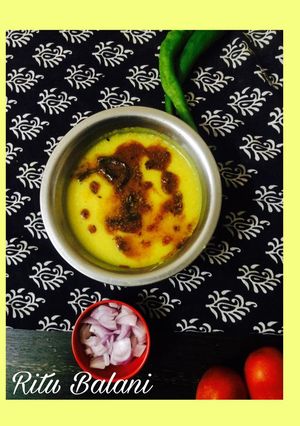 सिंधी मूंग दाल तड़का (Sindhi Moong dal tadka recipe in hindi) रेसिपी मुख्य फोटो