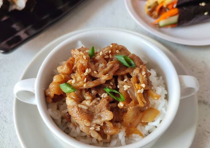 Langkah Mudah untuk Menyiapkan Korean beef bulgogi Anti Gagal