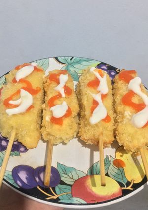 Foto resep Crondog Mozzarella🧀