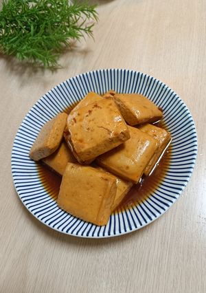 家常蔥滷豆干 的食譜成品照片
