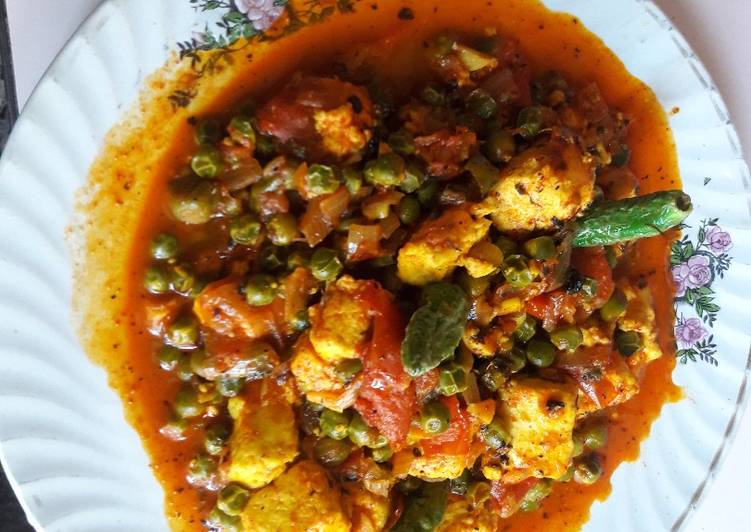 Simple Way to Make Matar Paneer in 21 Minutes for Mom