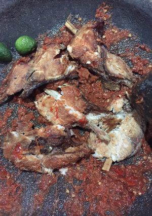 Foto resep Ikan asap sambal kukus