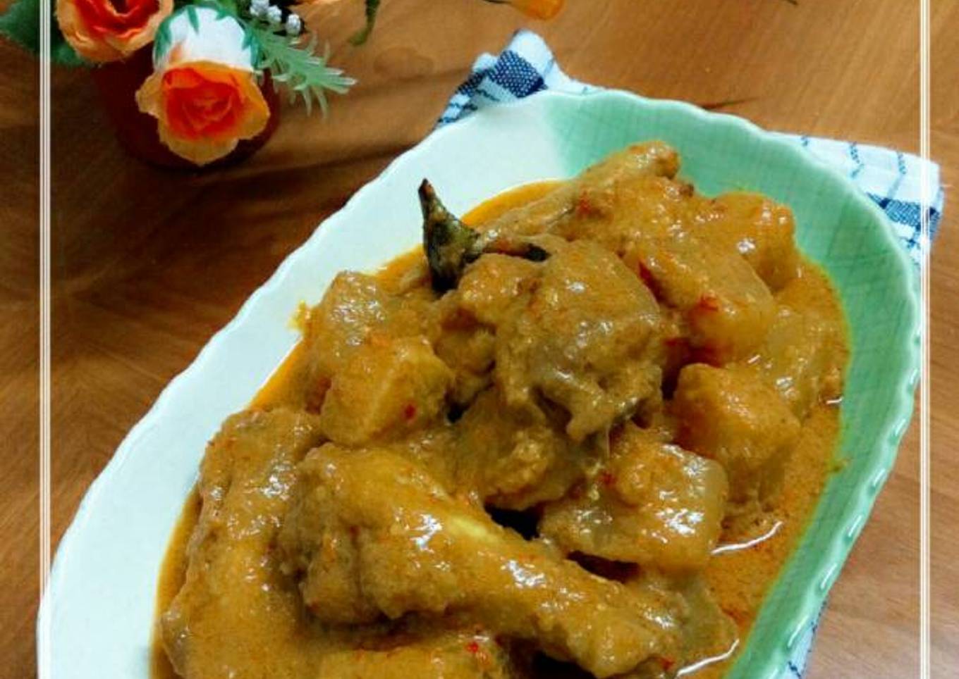Cara Gampang Membuat ✿ Rendang AYAM & LOBAK ✿ Anti Gagal