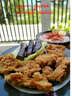 Foto resep Ayam geprek sambal dadak