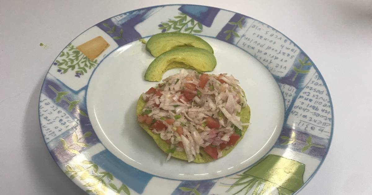 Ceviche de jícama Receta de XAVIER Cookpad