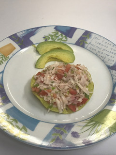 Una foto de Ceviche de jícama