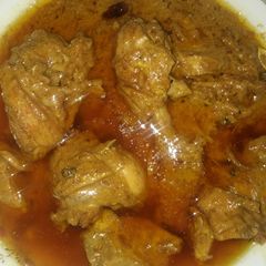 A picture of Chicken creamy Qorma.