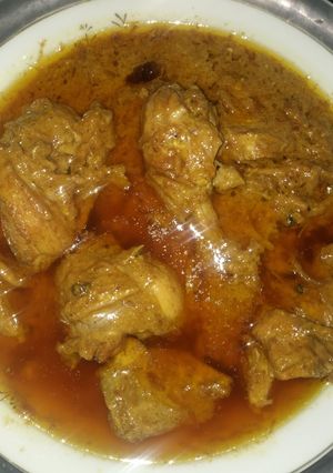 A picture of Chicken creamy Qorma.