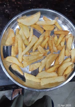 A picture of French fries.