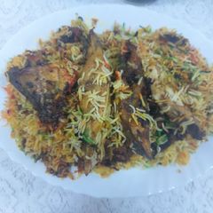 Fish biryani A picture of Fish biryani.