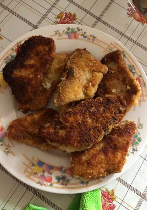 Una foto de Tilapia frita con panko