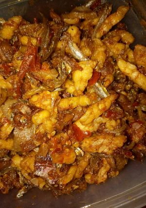 Foto resep Sambal tempe ikan teri