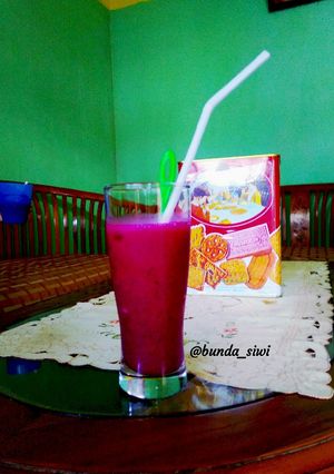 Foto resep Jus buah Naga
