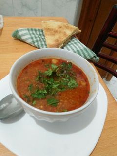 صورة لوصفة شوربه فريك