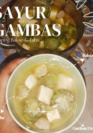 Foto resep Sayur Gambas/Oyong/Emes