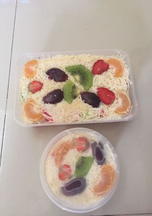 Foto resep Salat buah#salataction