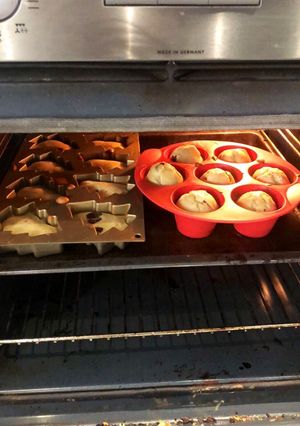 Une photo de Muffins à la banane et aux pépites de chocolat