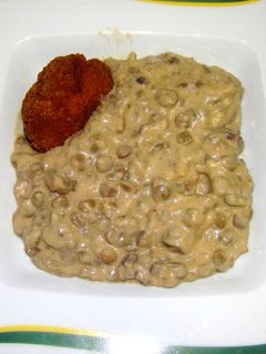 Tejfölös lencsefőzelék recept fotója