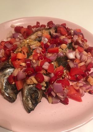 Foto resep Ikan goreng sambal dabu dabu