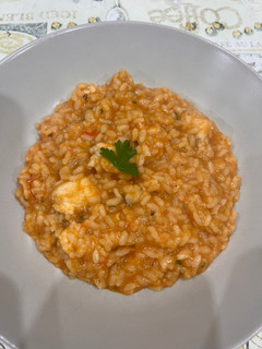 Una foto de Arroz meloso de rape