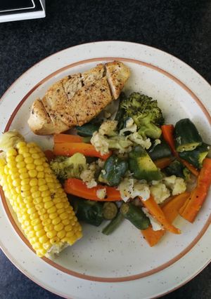 A picture of Healthy Grilled chicken fillet.
