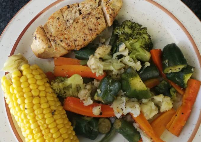 Recipe of Jamie Oliver Healthy Grilled chicken fillet