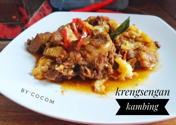 Resep Krengsengan kambing Anti Gagal