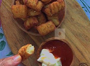 Gambar Golden Potato Nugget 🥔 ✨