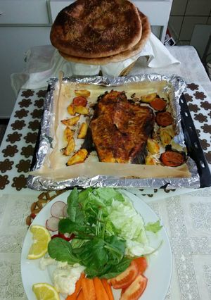 صورة لوصفة سمك مسكوف