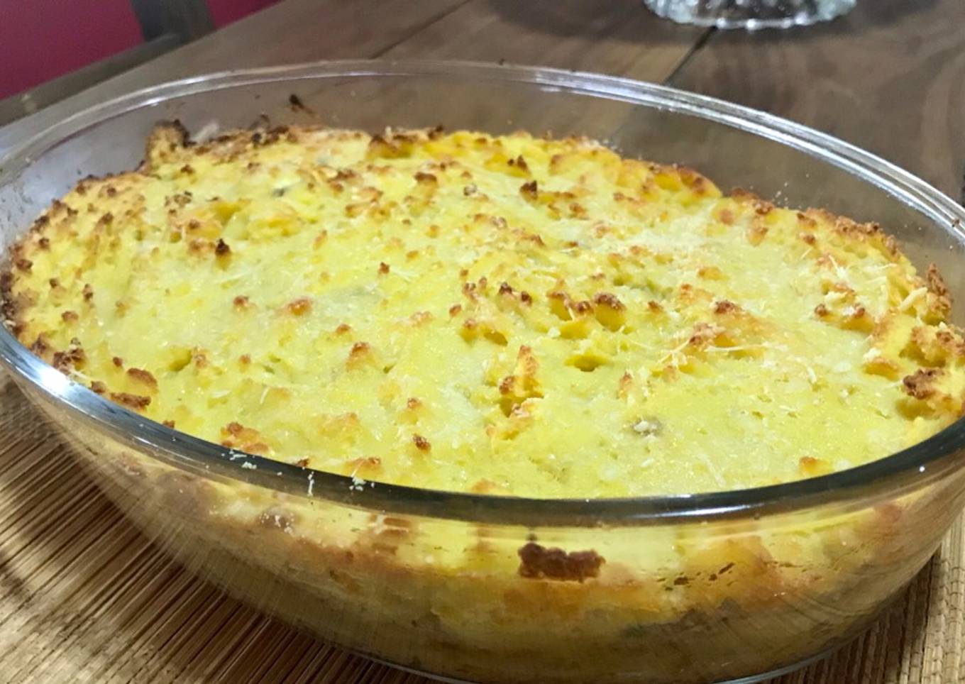 Pastel de papa y batata