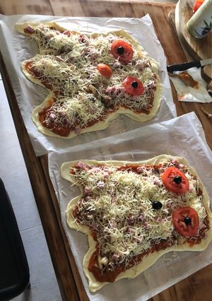 Une photo de Pizza 🍕 fantômes