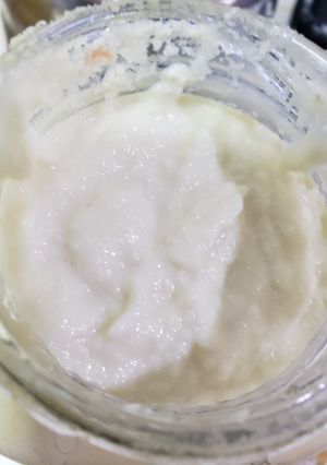 Una foto de Pasta de ajo o ajos licuados