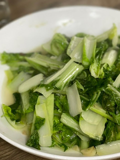 蒜蓉蚵仔白菜 的食譜成品照片