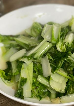 蒜蓉蚵仔白菜 的食譜成品照片