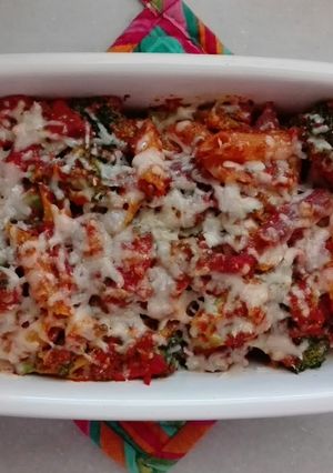 Una foto de Macarrones con Brócoli y Chorizo