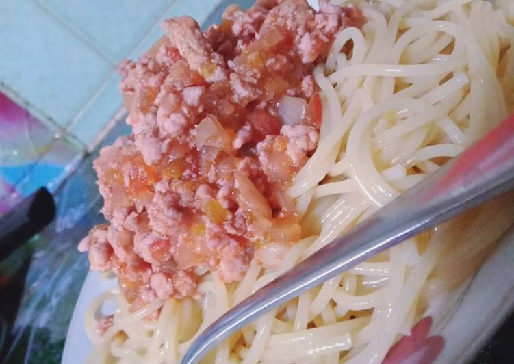 Easiest Way to Make Delicious Mì ý spaghetti