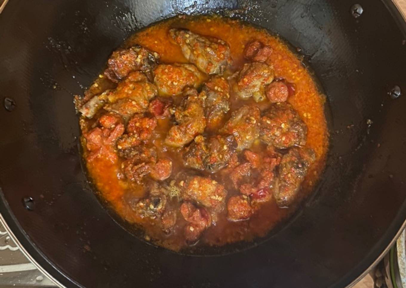 Ayam Sosis Balado