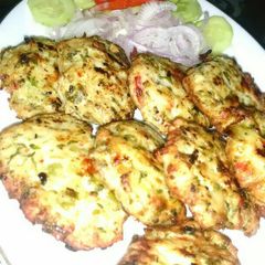 A picture of Chicken Green kabobs by Nancy.