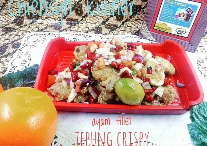 Ayam fillet tepung crispy