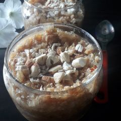 A picture of Cabbage halwa.