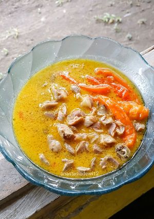 Foto resep Ati Ampela (Rempelo Ati) Kuah Santan Pedas