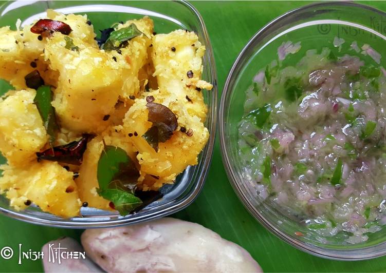Step-by-Step Guide to Prepare Quick Tapioca stir fry with chilli chutney