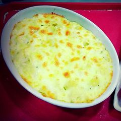 A picture of Spanish lasagna.