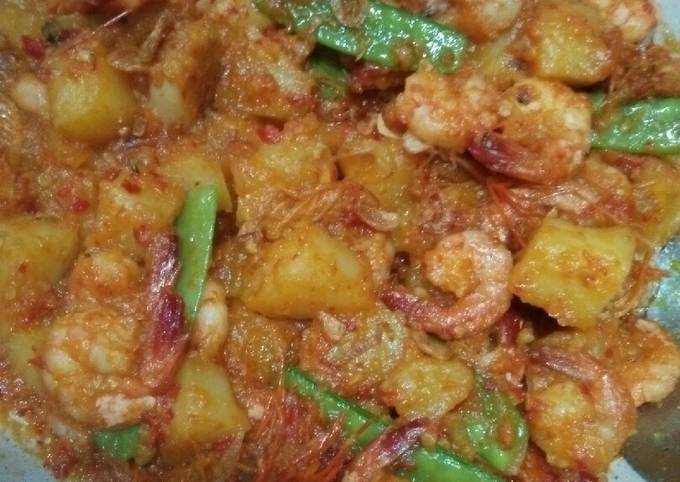 Sambal Goreng Kentang Udang DaMuDza