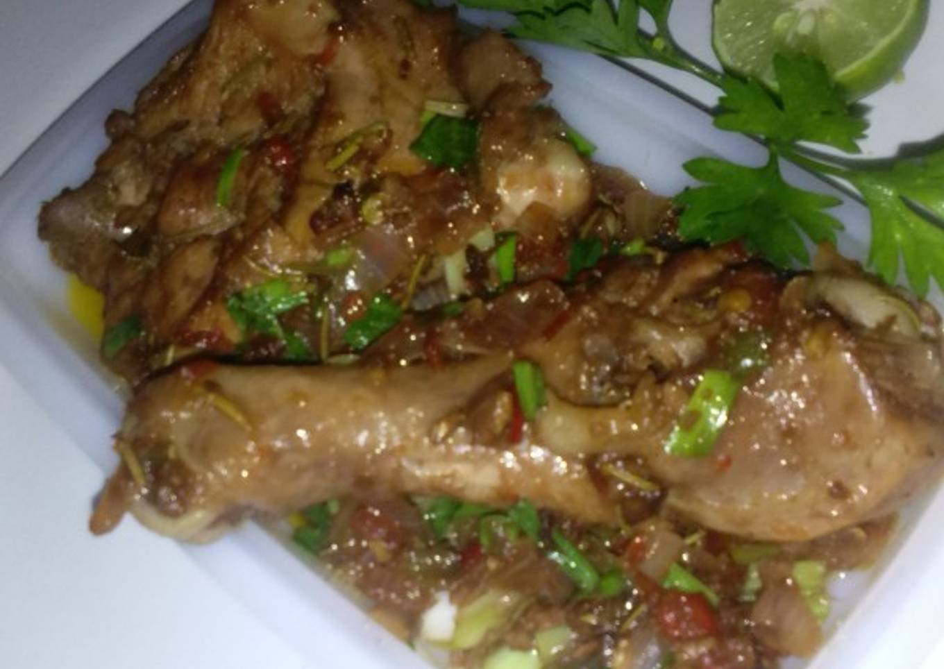 Peppered Stir Chicken